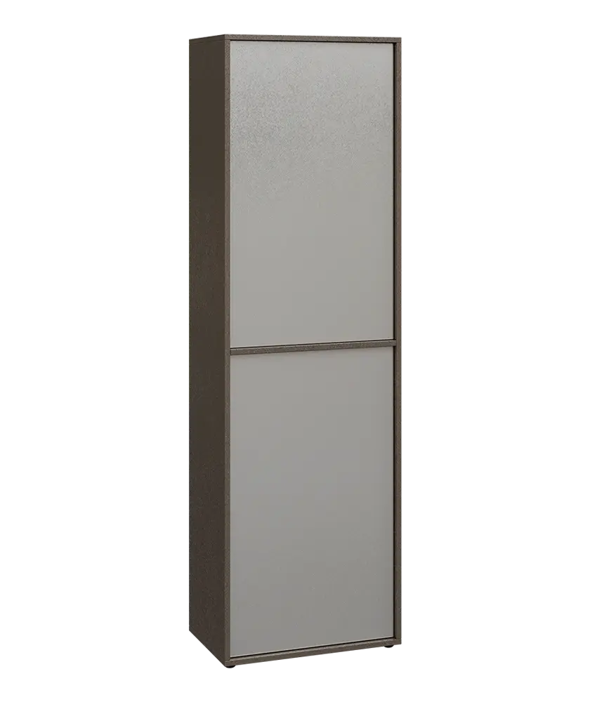 ERE V640 P kancelářská skříň, 1-dveřová, 2000x600x400, pravá, metalická